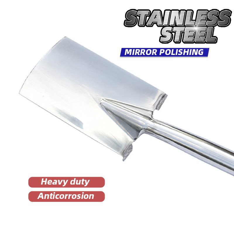 Long handle garden spade with Stainless steel