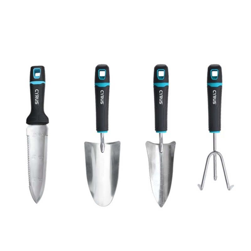 4 deler hageredskapssett