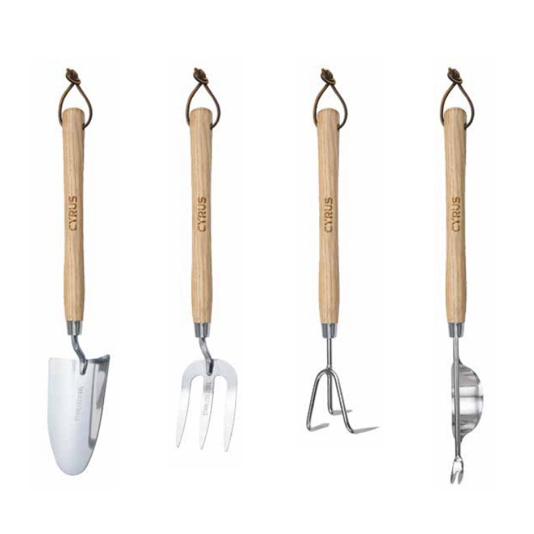 Langhåndtert sparkel og gaffel